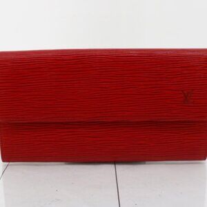 Louis Vuitton Red Clutch